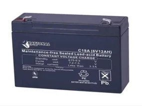 General Series 6V 12AH T1 Battery