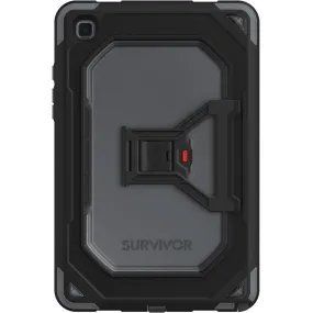 Griffin Survivor All-Terrain - Protective Case For Tablet - Grey, Black, Clear - For Samsung Galaxy Tab A7