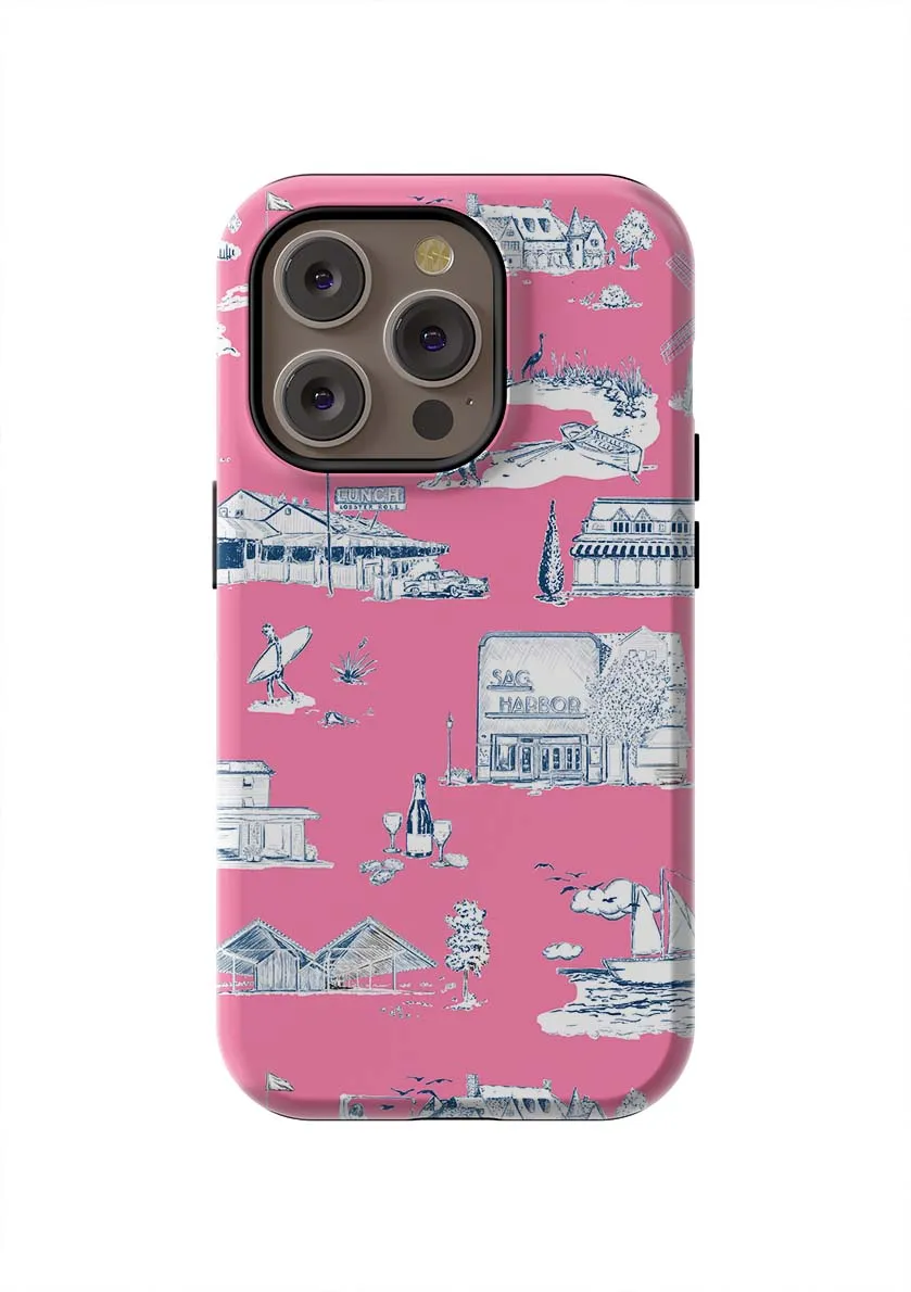 Hamptons Toile iPhone Case