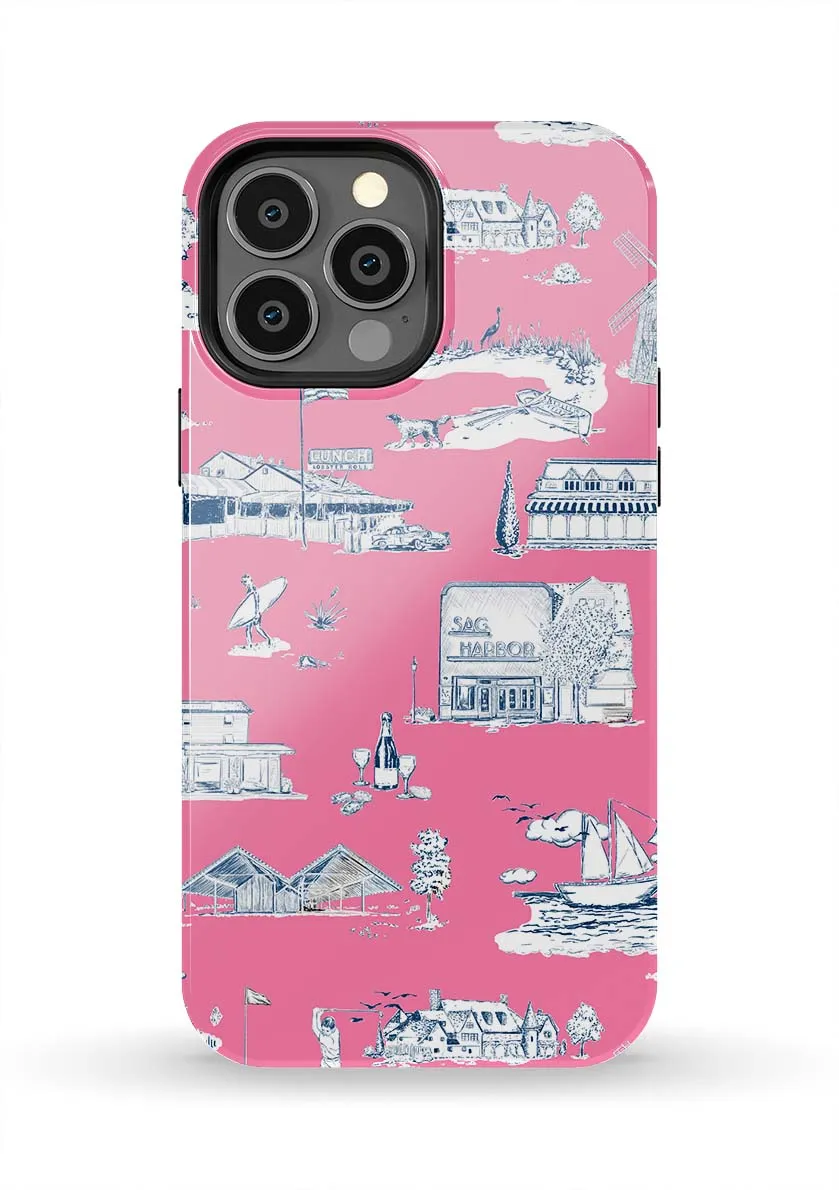 Hamptons Toile iPhone Case