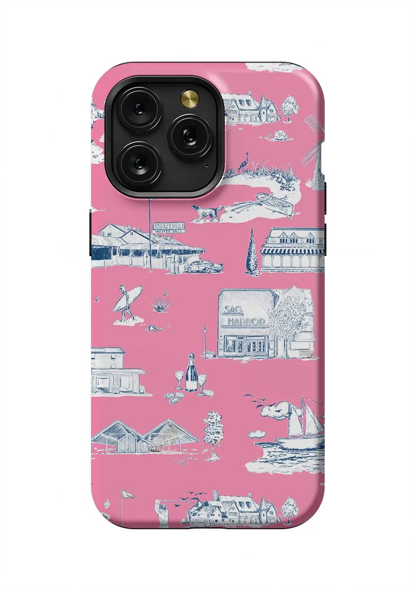 Hamptons Toile iPhone Case