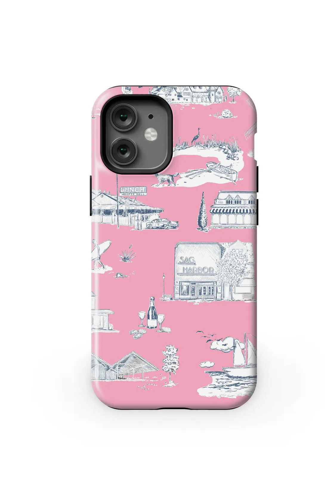 Hamptons Toile iPhone Case