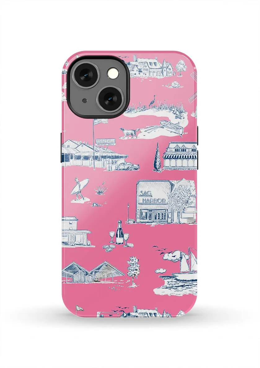 Hamptons Toile iPhone Case