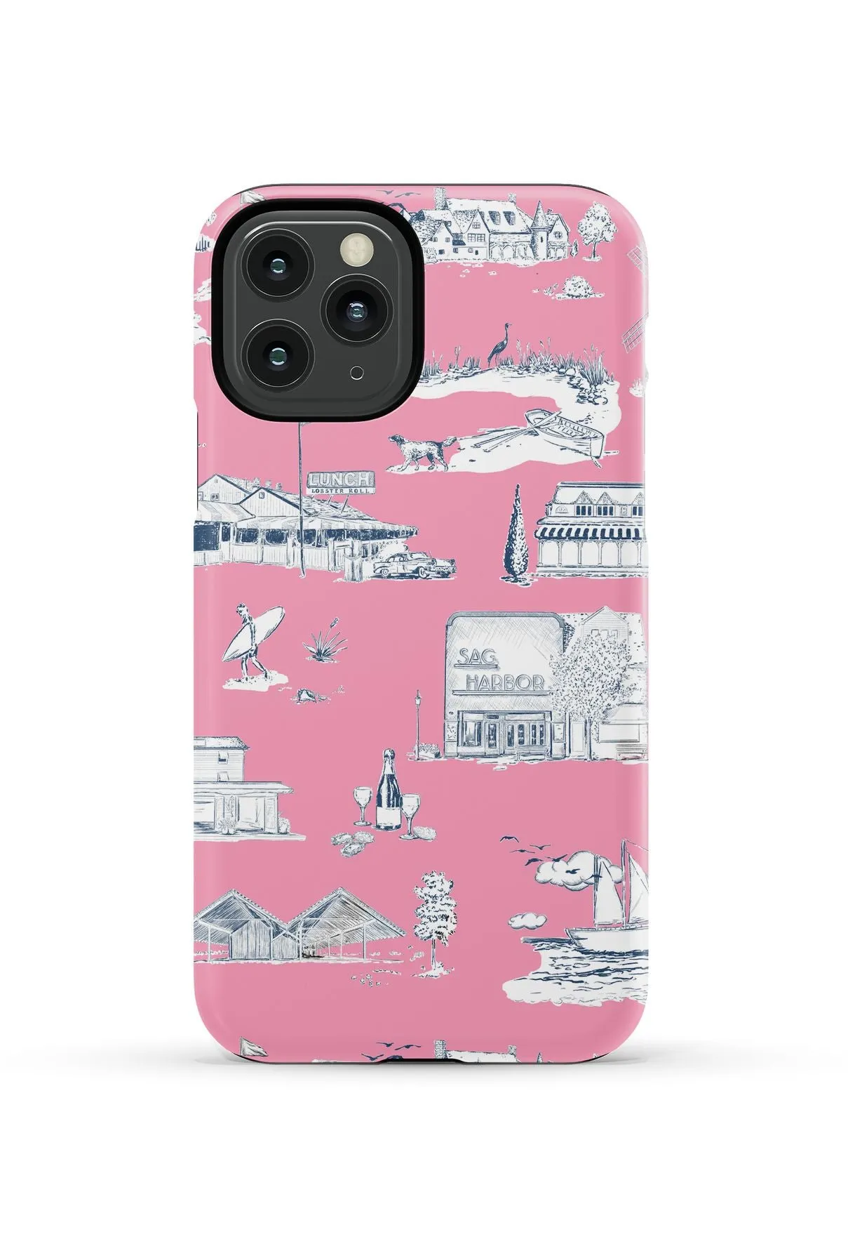 Hamptons Toile iPhone Case