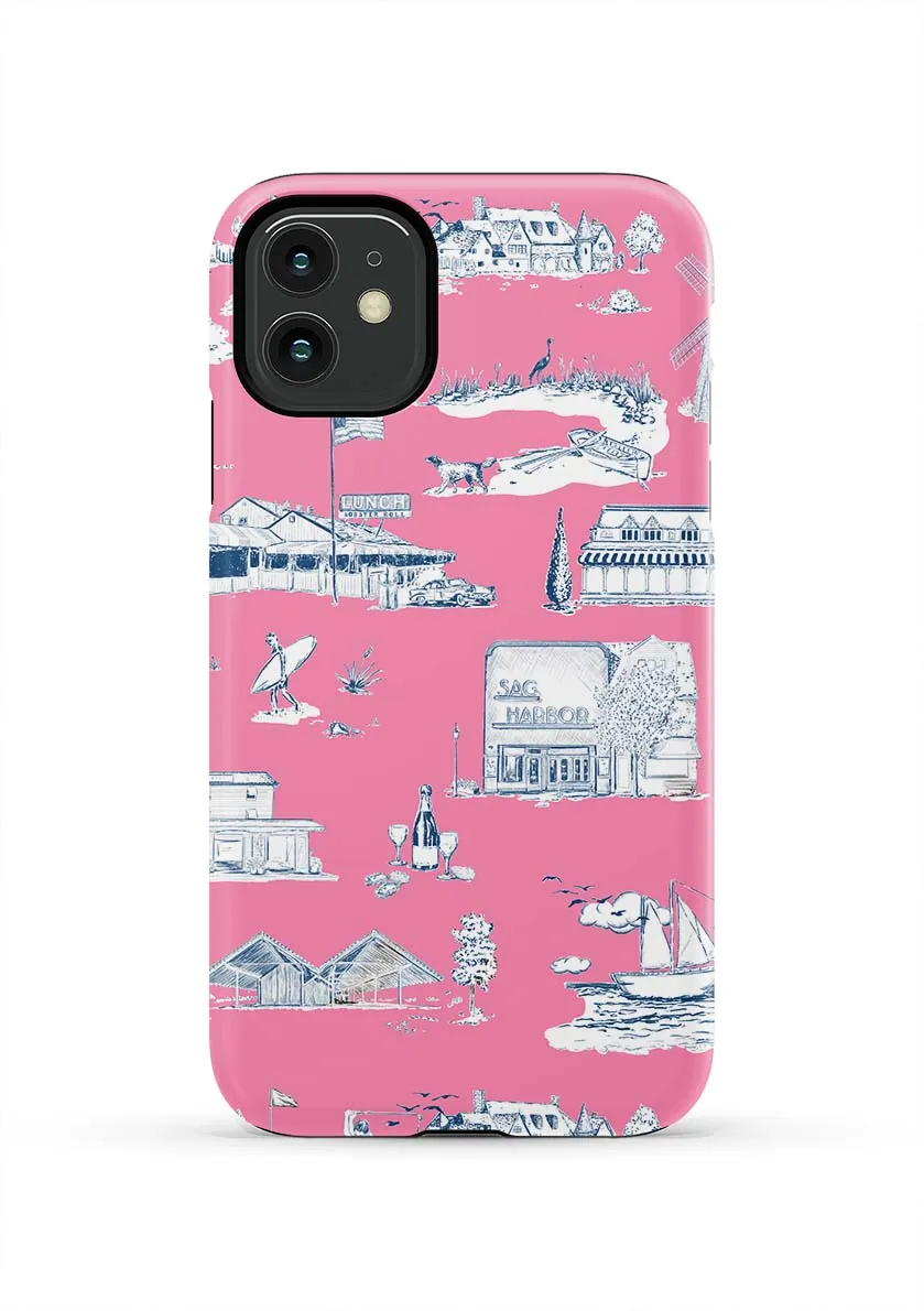 Hamptons Toile iPhone Case