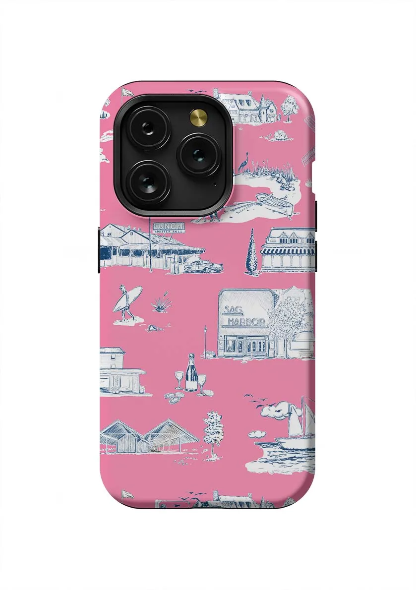 Hamptons Toile iPhone Case