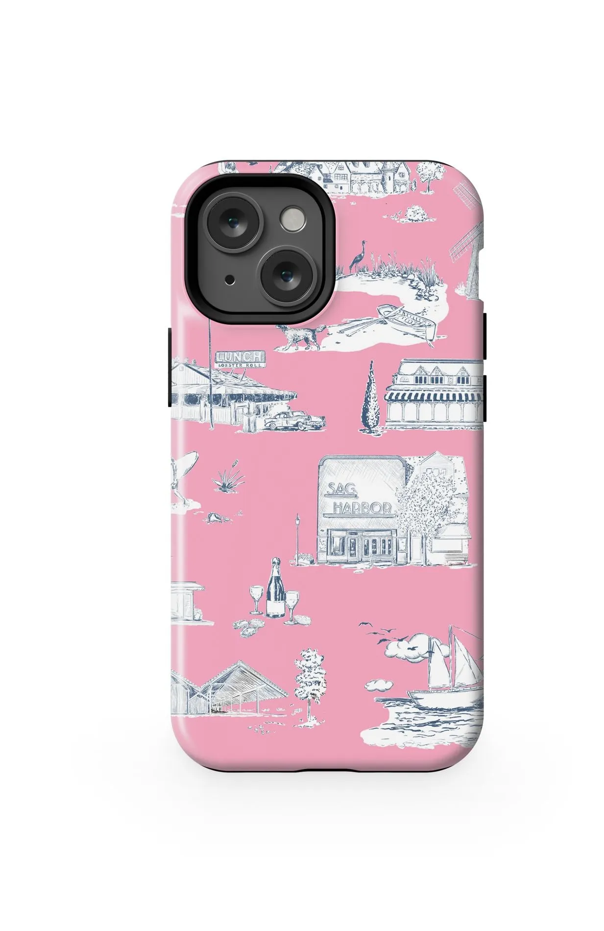 Hamptons Toile iPhone Case