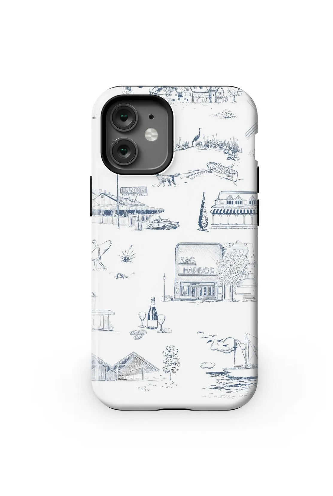 Hamptons Toile iPhone Case