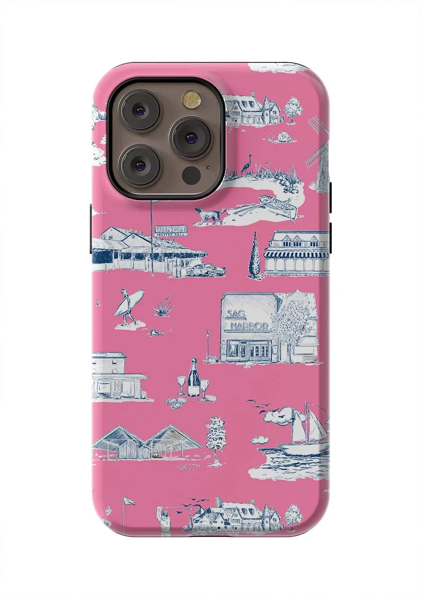 Hamptons Toile iPhone Case