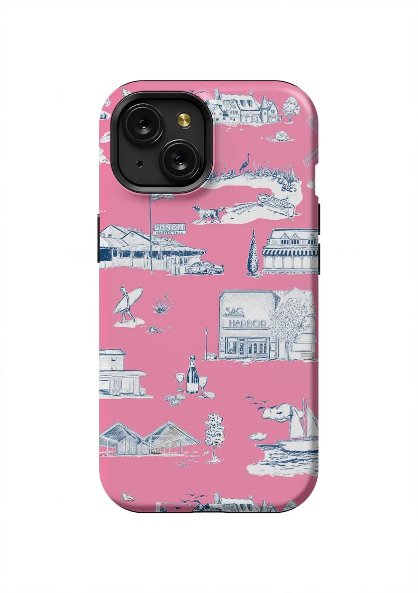 Hamptons Toile iPhone Case