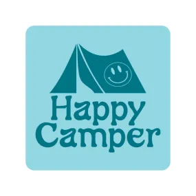 Happy Camper Tent Waterproof Sticker