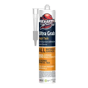 High Tack Construction Adhesive (9.8 FL Oz.) White - Case of 12