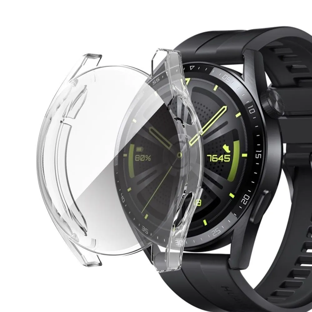 Huawei Watch GT 3 (46mm) clear TPU cover - Transparent White