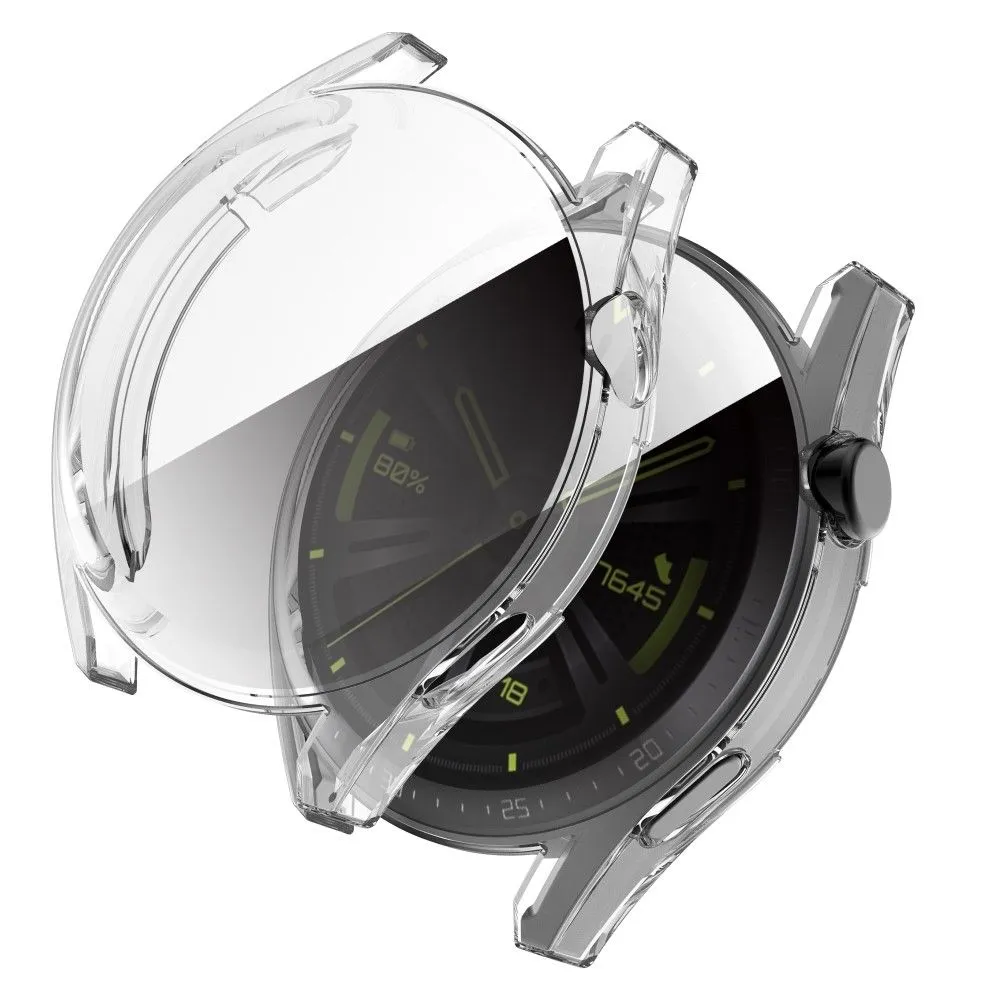 Huawei Watch GT 3 (46mm) clear TPU cover - Transparent White