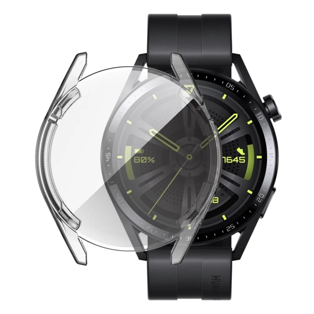 Huawei Watch GT 3 (46mm) clear TPU cover - Transparent White