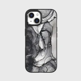 iPhone 15 Plus Case With MagSafe - Black Marble