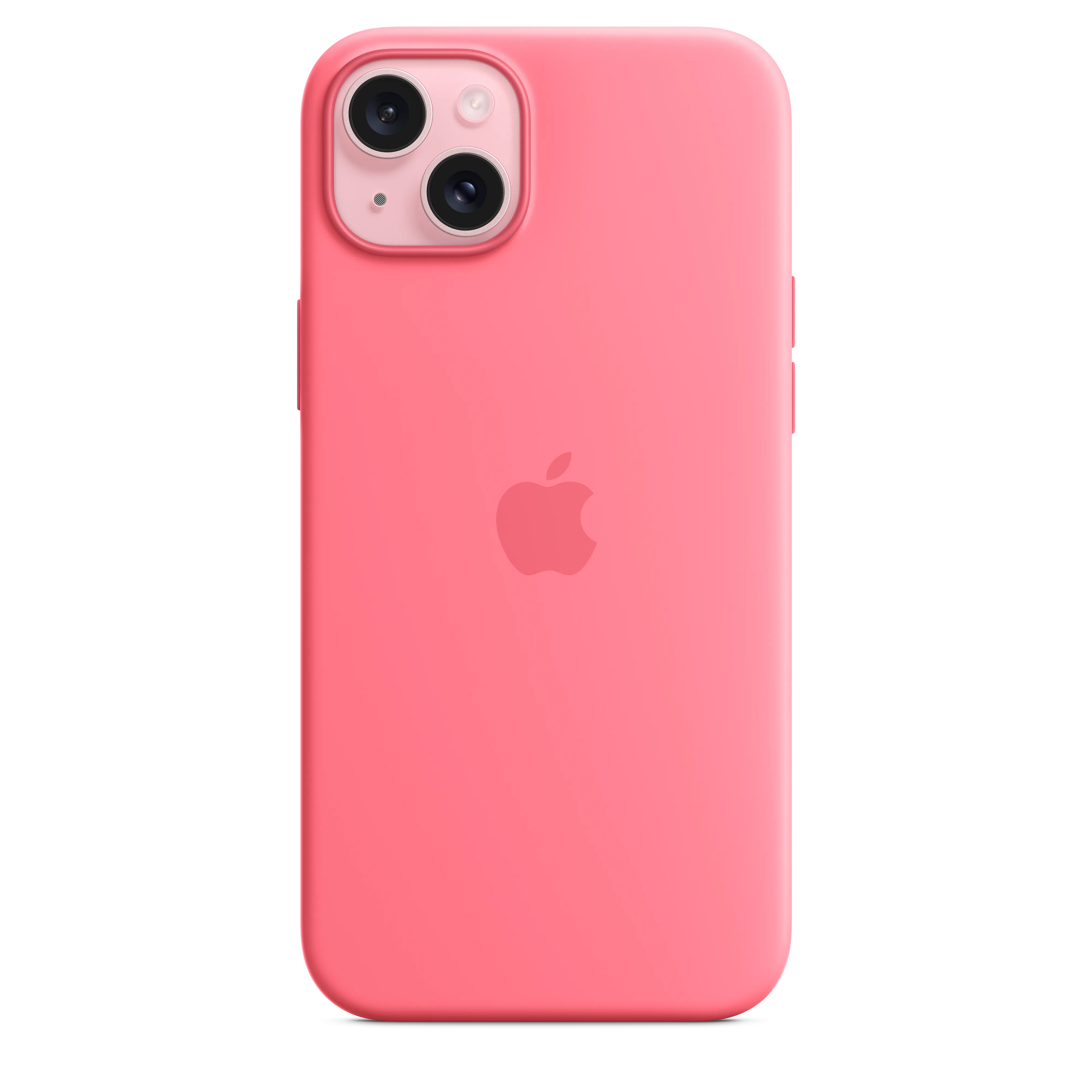 iPhone 15 Plus Silicone Case with MagSafe - Pink