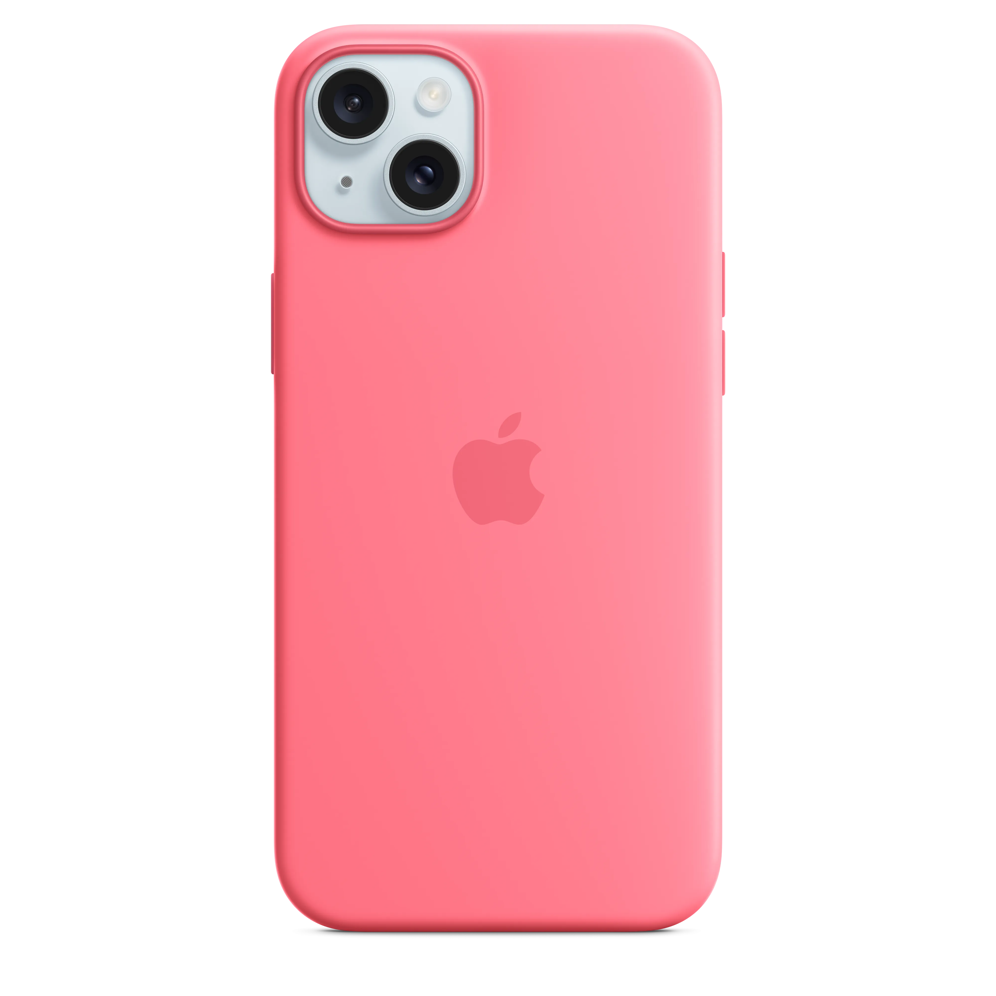 iPhone 15 Plus Silicone Case with MagSafe - Pink