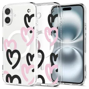 iPhone 16 Case Ultra Hybrid MagFit Hearts