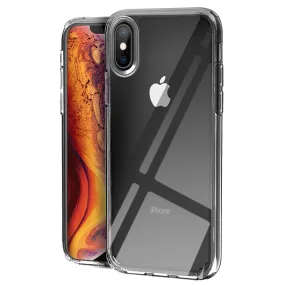 iPhone X / iPhone XS Clear Transparent Hard Back Case Cover