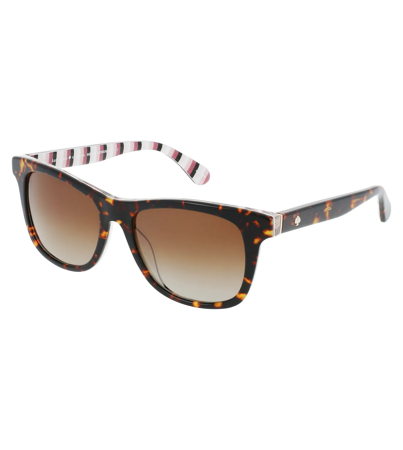 Kate Spade Women's Brown Rectangular Sunglass