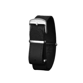 Leather DEFSTAN Strap, Black, 18mm