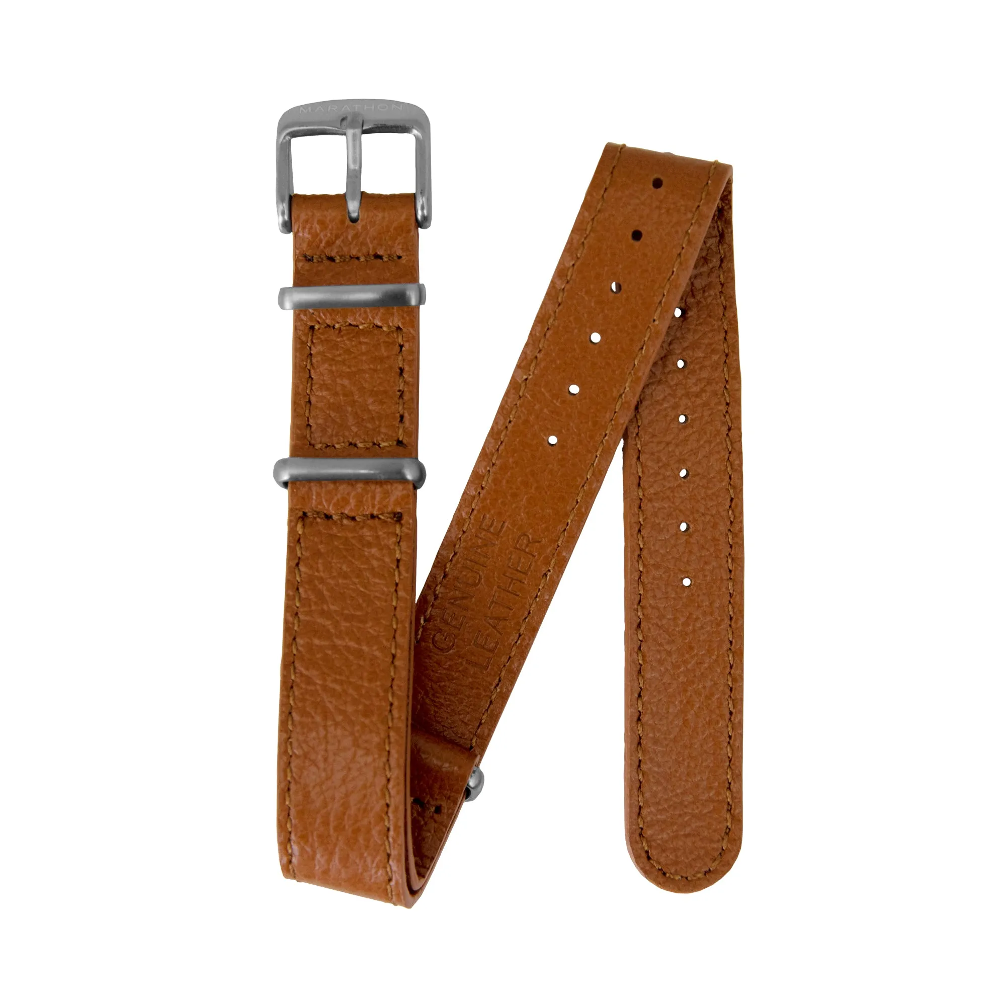 Leather DEFSTAN Strap, Classic Tan, 16mm