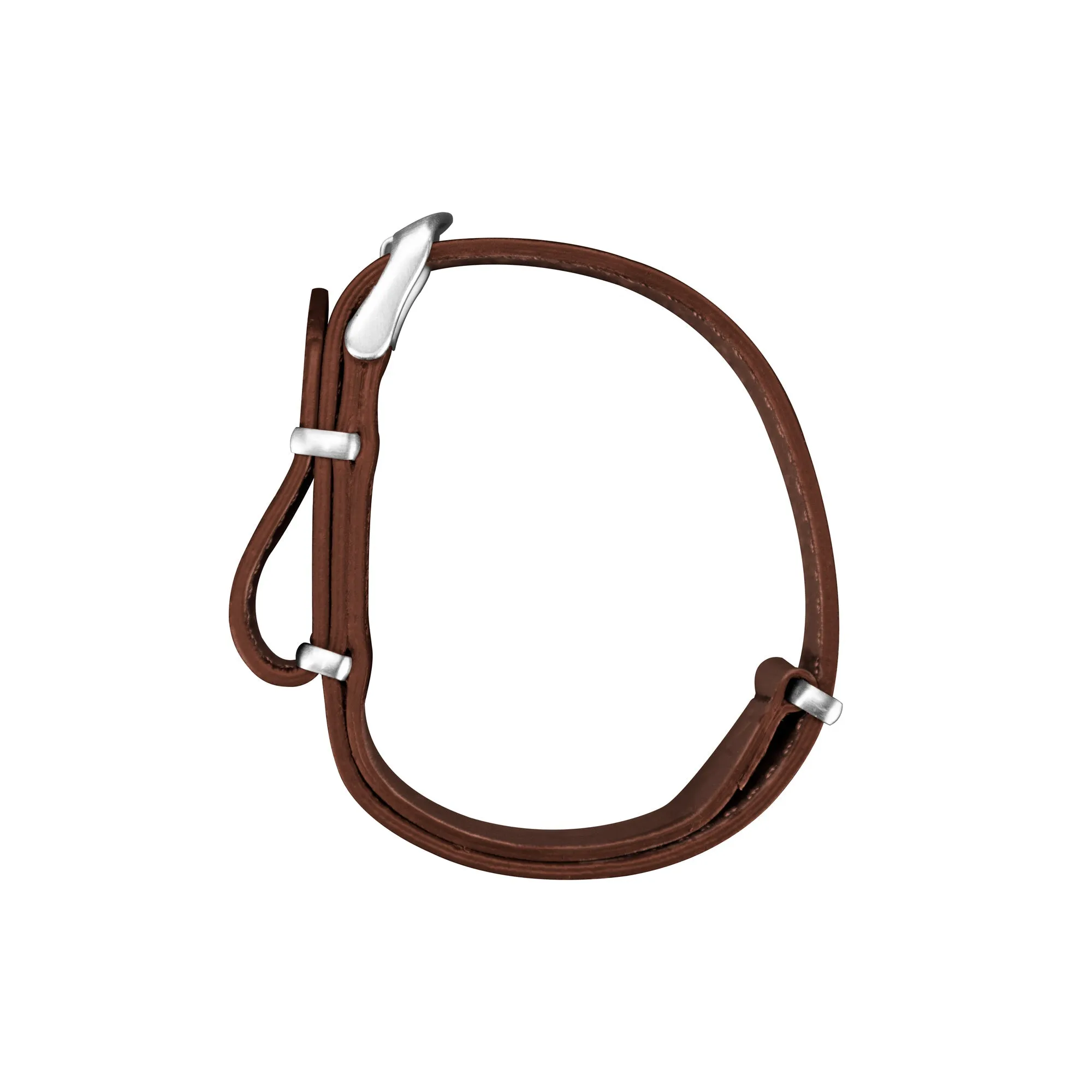 Leather DEFSTAN Strap, Dark Tan, 18mm