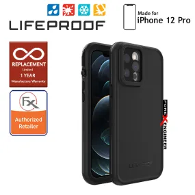 Lifeproof FRE Waterproof Case for iPhone 12 Pro ONLY  5G 6.1" - Black (Barcode: 840104215777)