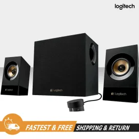 Logitech Z533 2.1 Multimedia Computer Speaker System 120 Watts 980-001053, Black