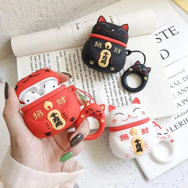 Lucky Cat Airpods Case SD01246