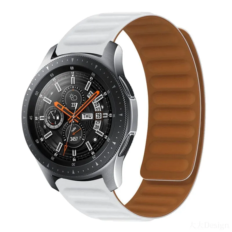 Magnetic Silicone Watch Straps Compatible with the Samsung Galaxy Watch 6 (40mm)