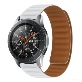 Magnetic Silicone Watch Straps Compatible with the Samsung Galaxy Watch 6 Classic (43mm)