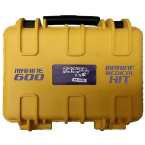 Marine 600 Medical Kit with Rugged Waterproof Case, Yellow