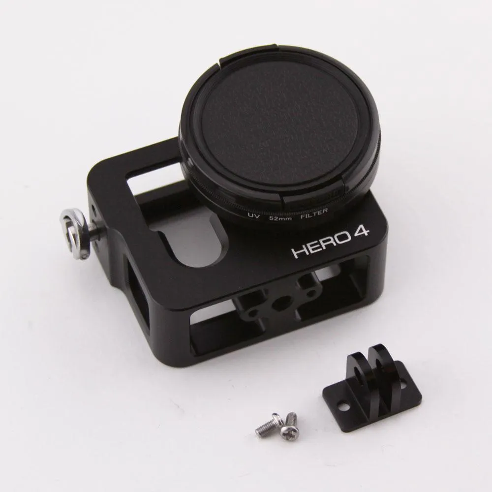 Metal GoPro Safe Case, Hero 3/4 W/ Prop Filter