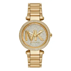 Michael Kors Ladies Watch Parker 39mm Gold MK7283