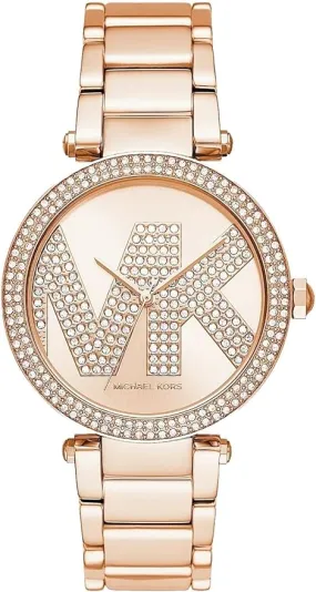 Michael Kors Ladies Watch Parker 39mm Rose Gold MK6660