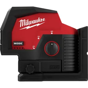 Milwaukee M12 Green Cross Line and Plumb Points Laser Kit