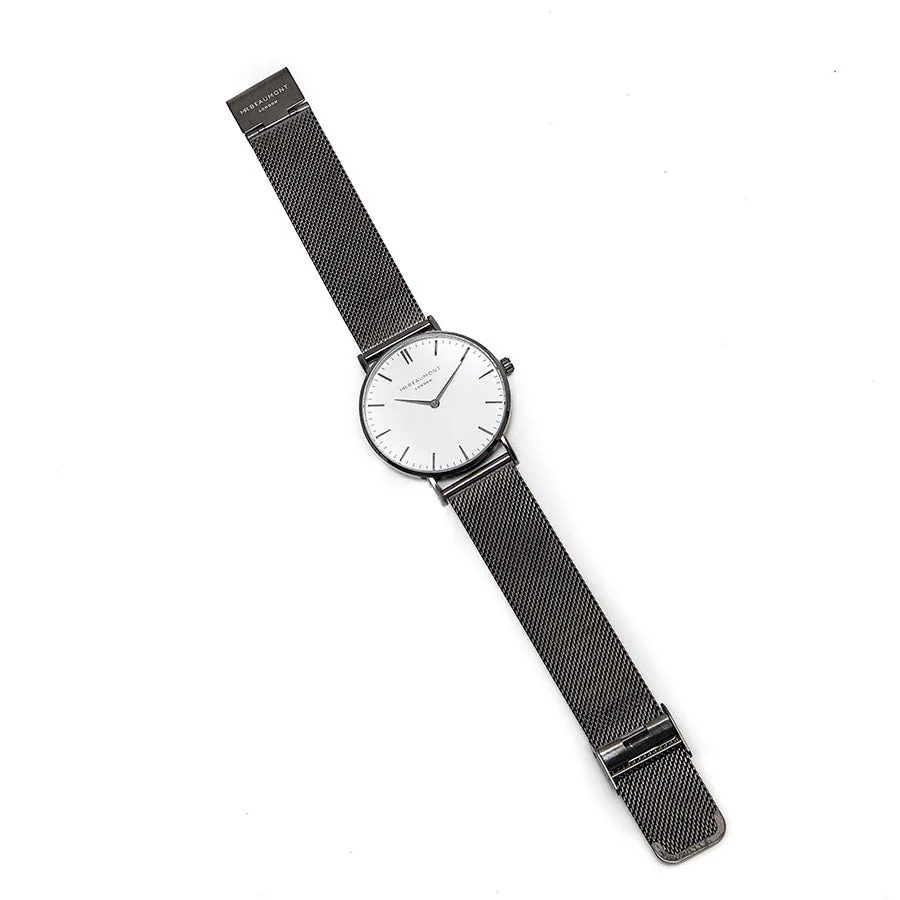 Mr Beaumont Mesh Strap Gent's Watch with Metallic Face