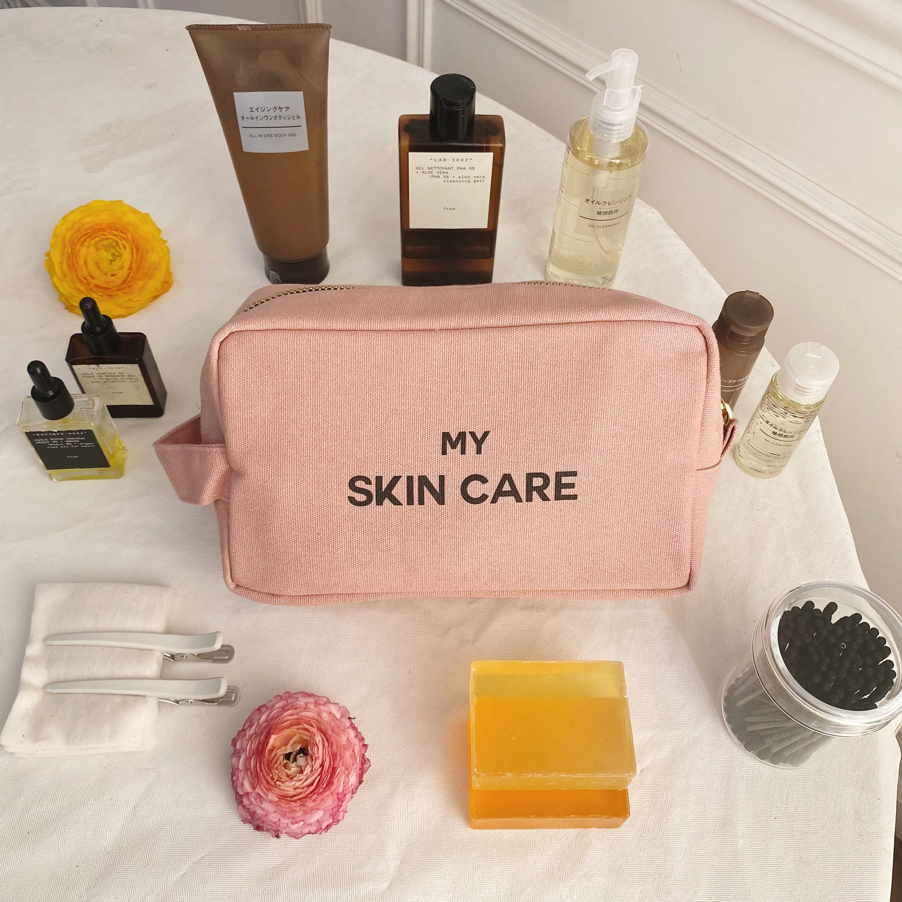 My Skin Care - Organizing Pouch, Pink/Blush