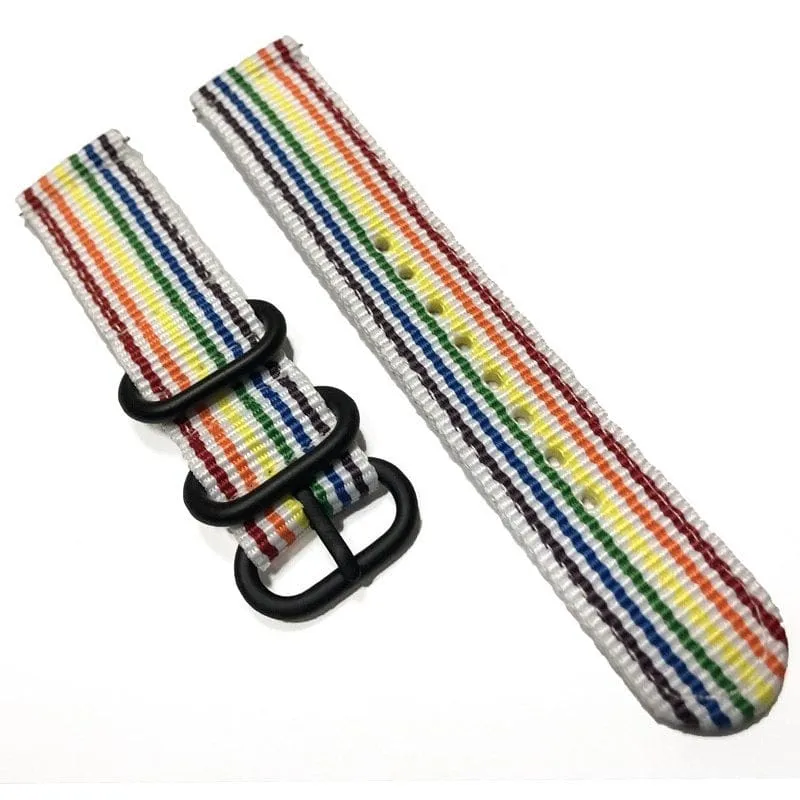 Nato Nylon Watch Straps Compatible with the Oppo Watch 2 46mm