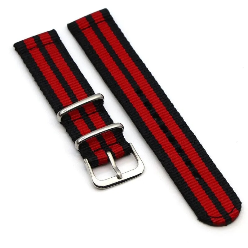 Nato Nylon Watch Straps Compatible with the Oppo Watch 2 46mm