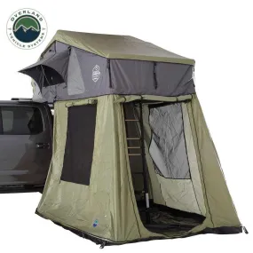 Nomadic 2 Roof Top Tent Annex Green Base With Black Floor & Travel Cover