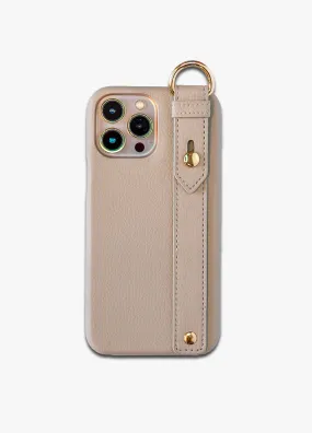 Nude Faux Leather Phone Case