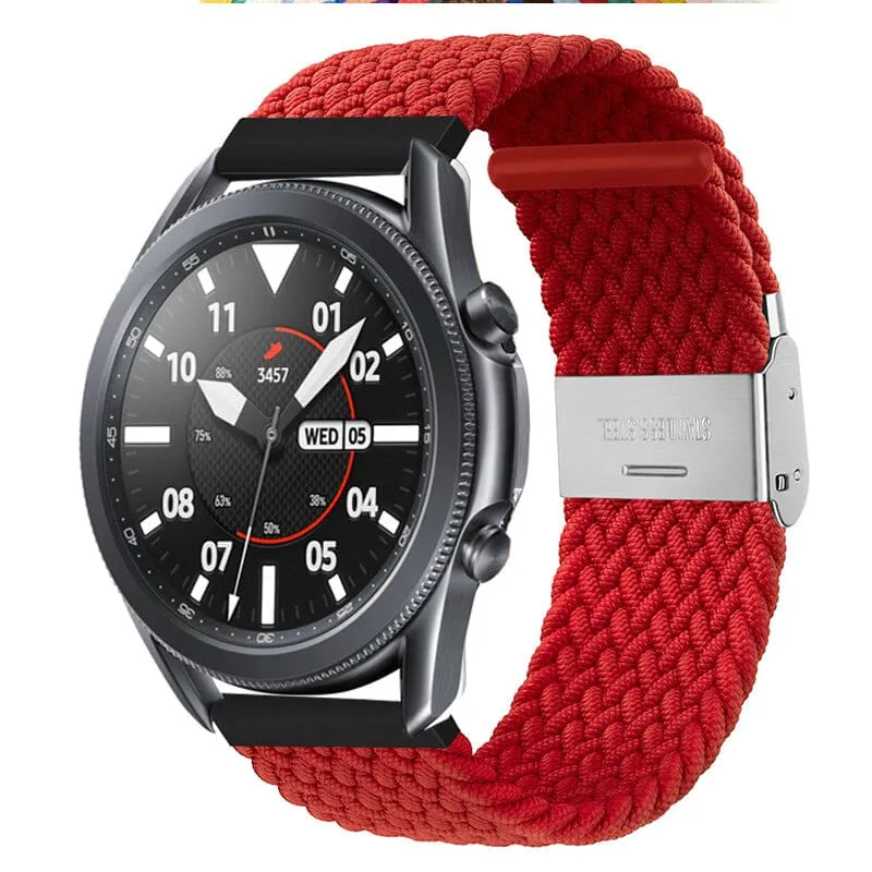 Nylon Braided Loop Watch Straps Compatible with the Oppo Watch 3 Pro