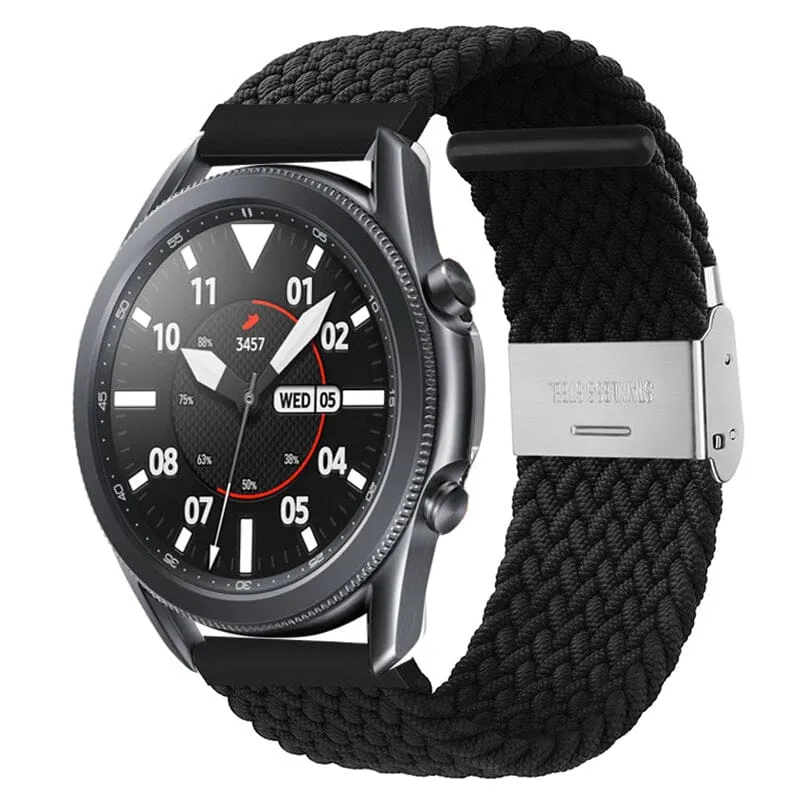 Nylon Braided Loop Watch Straps Compatible with the Oppo Watch 3 Pro