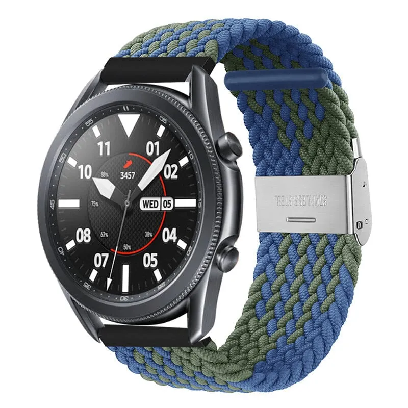 Nylon Braided Loop Watch Straps Compatible with the Oppo Watch 3 Pro