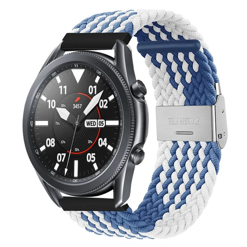 Nylon Braided Loop Watch Straps Compatible with the Oppo Watch 3 Pro