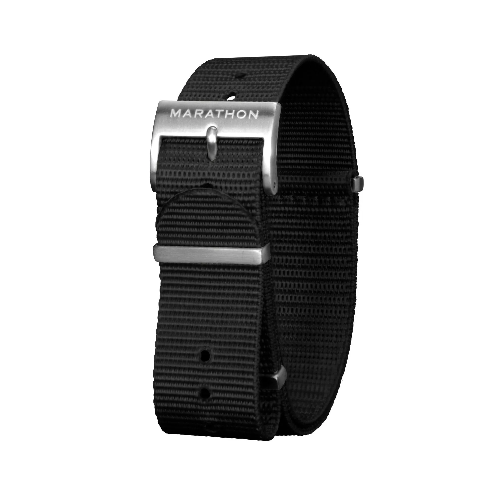 Nylon DEFSTAN Strap, Black, 22mm