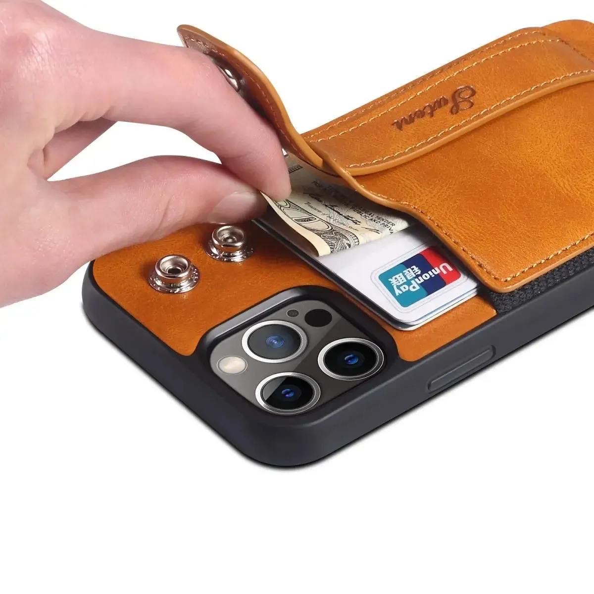 Obli Leather iPhone Wallet Case